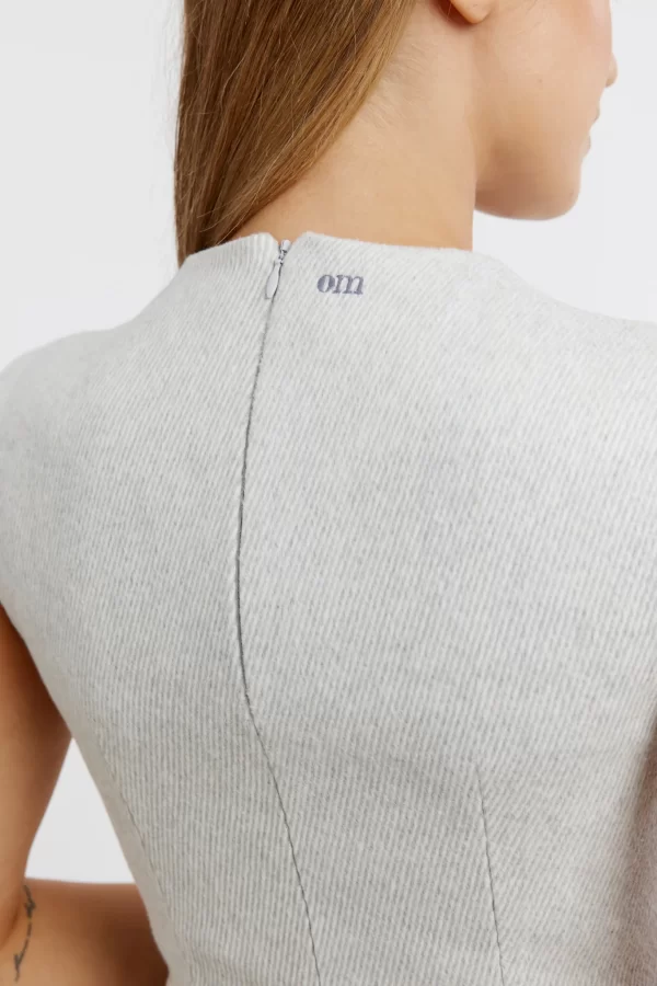 The Tweed Sleeveless Top - Image 3